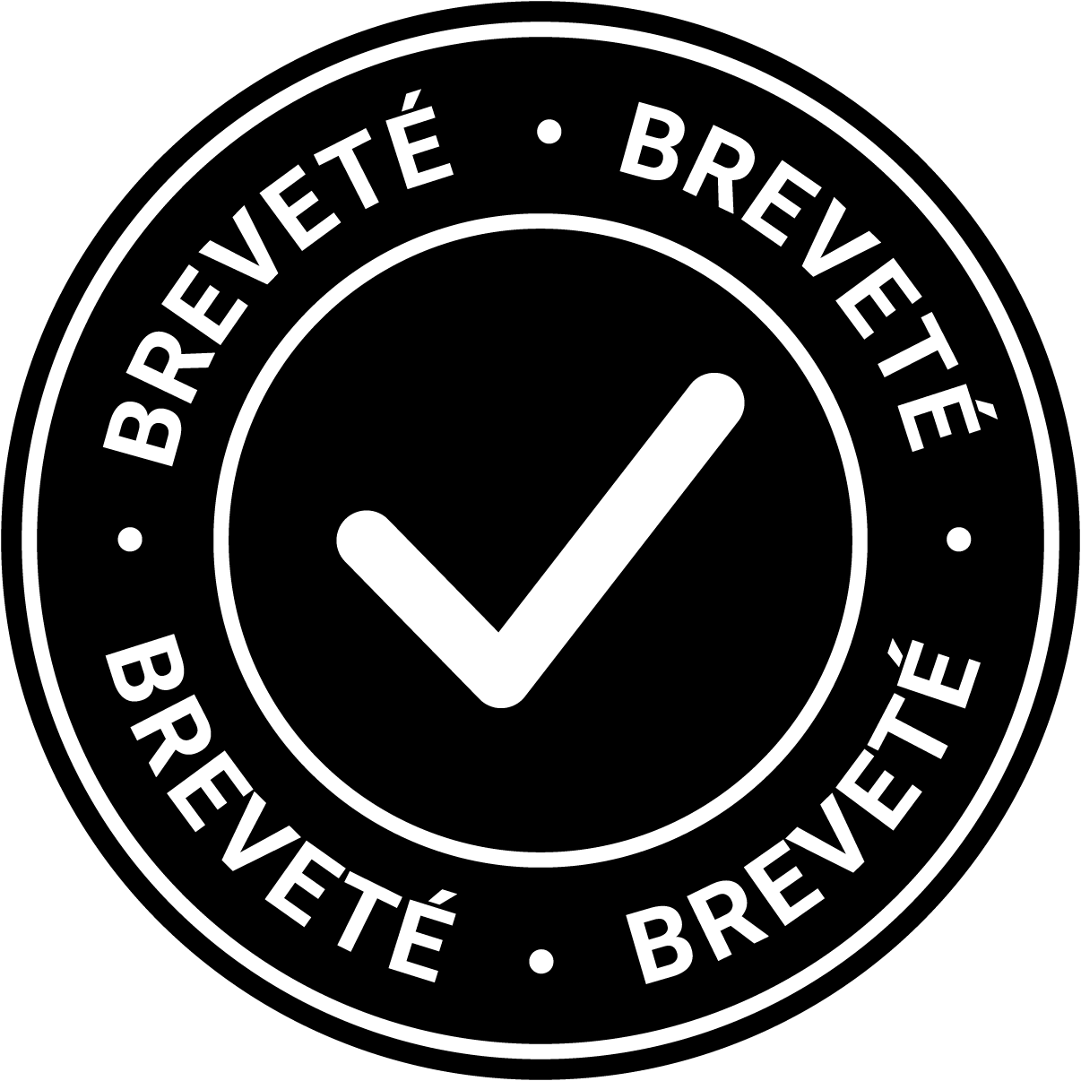 brevete-noir-icon Gutter Clean Pro, breveté